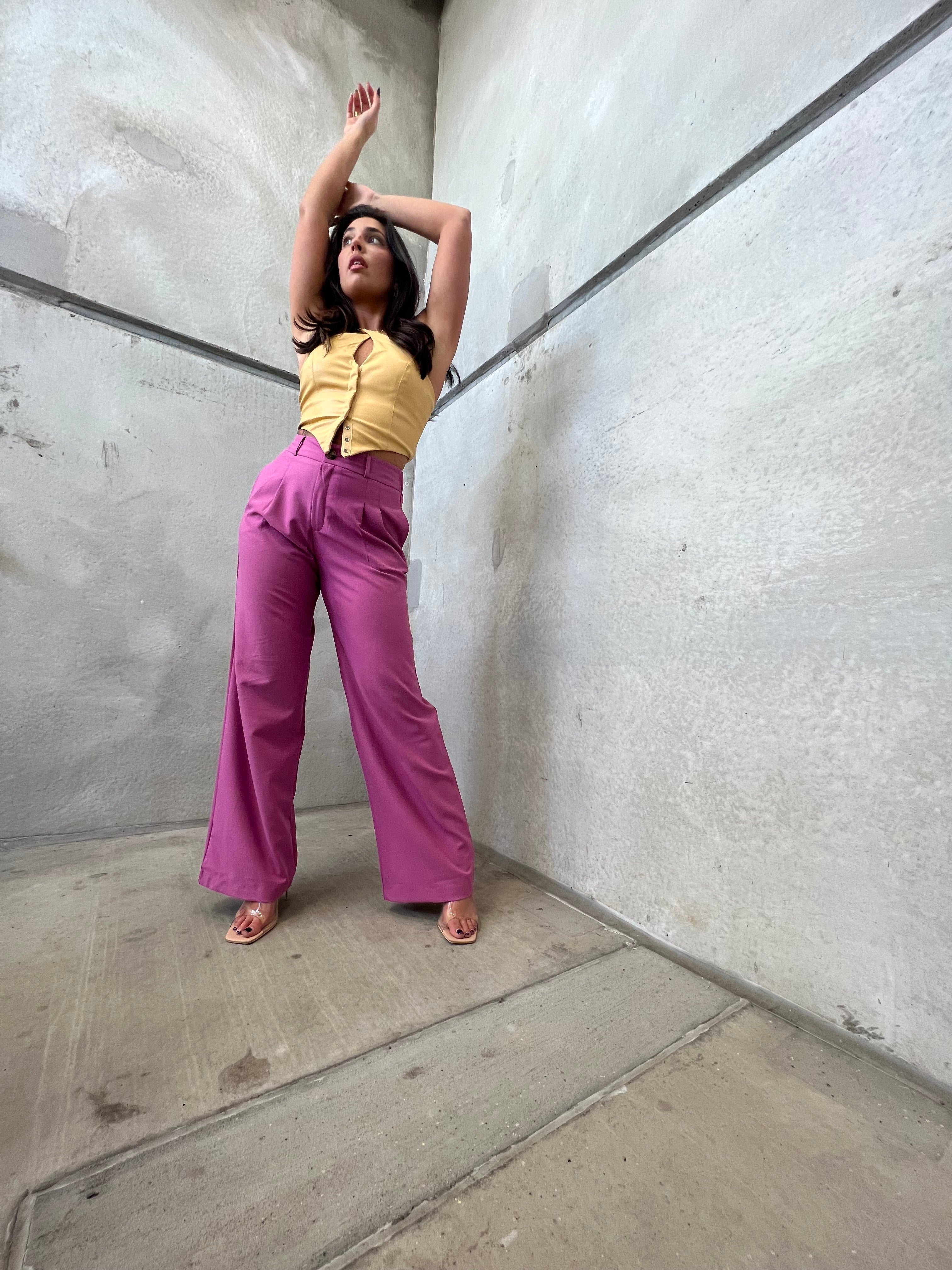 heroine orchid trousers